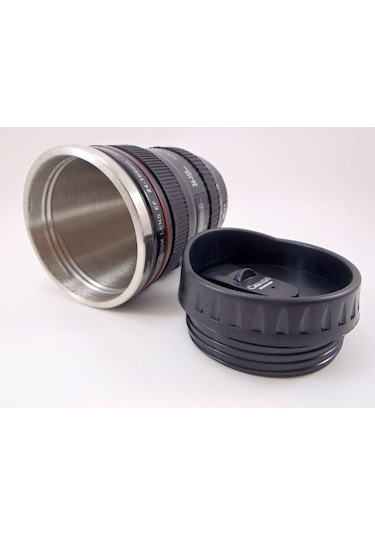 Objektif Görünümlü Termos Bardak Tdrtr Renkli