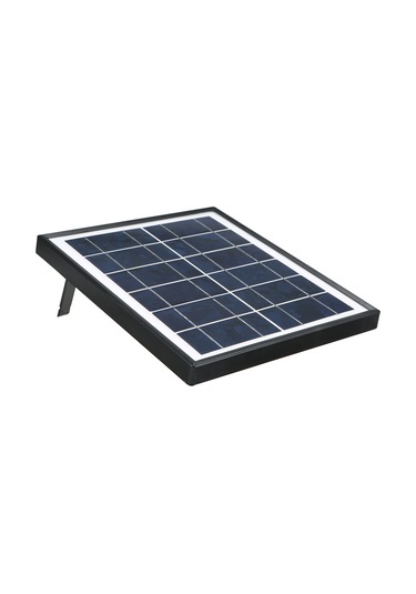 Mufunye 7w Taşınabilir Güneş Paneli - 6v 1.3a Çıkışlı, Ip65 Su Geçirmez, Usb/dc Bağlantılı, Kamp & Seyahat İçin