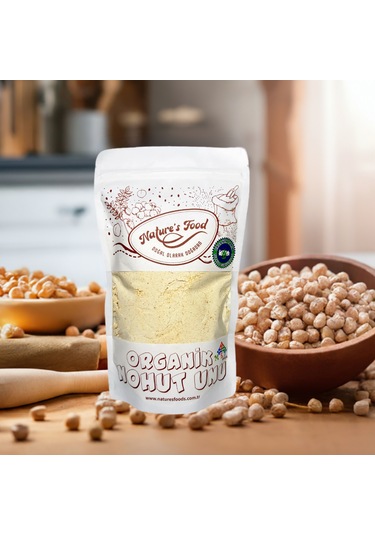 Organik Nohut Unu 500gr Pestisit Analizli Organik Sertifikalı