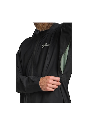 Jack Wolfskın Prelıght Strıde Jkt M Erkek Black Outdoor Ceketi A63775-6000 Siyah