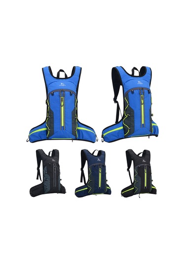 Padalink Su Gezi Ve Spor İçin Nefes Alabilir Su Geçirmez Sırt Çantası, 2l Su Kesesi İçin Hafif Ve Katlanabilir Mavi
