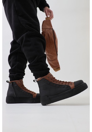 Ch167 Gst Blazer Erkek Bot Sıyah/taba 001