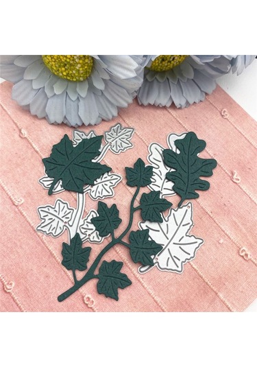 Sones Yapraklar El Scrapbooking Kabartma Kesme Kalıbı