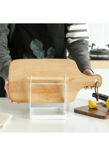 Tongxida Bosphorusboutique Yük Yt Tutucu Tezgah Tencere Taşıyan Tahtası Modern Kesme Kesici Kaymaz Kapağı Beyaz Ağır Cd Beyaz Beyaz