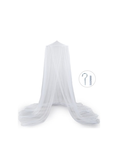 Springsun Beyaz Yüksek Yoğunluklu Ağızlı Perde Çadırı, İç/ön Dış Kullanım, Kolay Kurulum, Uyku Yatağı, Kamp, Bisiklet Turları İçin 60 250 1200/1260cm Çok Renkli