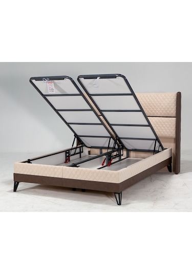 Süper Çift Kişilik Yatak Seti 150x200 / Ortopedik Yatak - Baza - Başlık