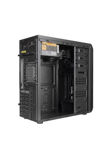 Everest 318b 300w Peak Siyah Metal Panel Atx Mid-t Pc Kasası