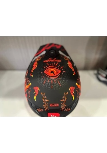 Mt Helmets Mt Streetfighter Sv S Hellish B5 Motosiket Kaskı Mat Turuncu