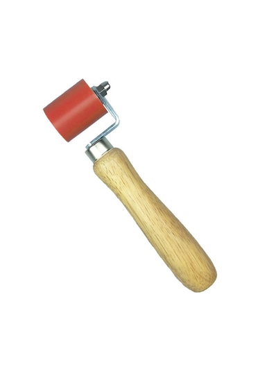 Xiyyadms 40mm Geniş Kırmızı Silikon Baskı Rulmanı - Su Geçirmez Membranlar İçin Isı Dayanıklı Kaynak Aleti Parçası