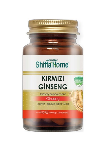 Shiffa Home (Aksuvital) Tahta Kutu Ginseng 500 MG 120 Tablet