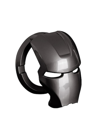 Start Stop Çerçevesi Koruyucu Kapak Metal Iron Man Siyah