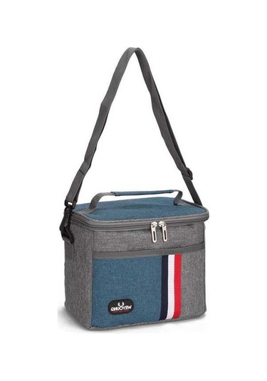 Tongxida Pratik Yemek Çantası - Su Geçirmez, Geniş Kapasiteli, Mavi Mavi