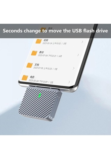 Hızlı Harici Muhafaza, Hızlı Veri Aktarımı İçin C Tipi Cihazlara Uygun Şekilde Bağlanır