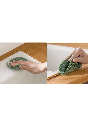 Cc Ggball Vv 2 Adet Çok Işlevli Silikon Temizlik Fırçası, Yüce Mutfak Temizleme Yok Pad