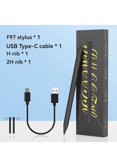 Vkemall Mpp Protokolü Aktif Kalem, Surface/asus/hp/dell İçin Düşük Gecikme, 80 Saat Kullanim Süresi, Parmak Dokunmayi Engelle, Gümüş