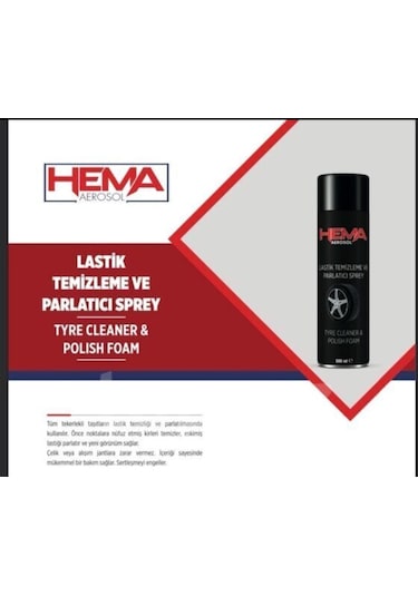 Lastik Temizleme Ve Parlatıcı Sprey 1 Adet