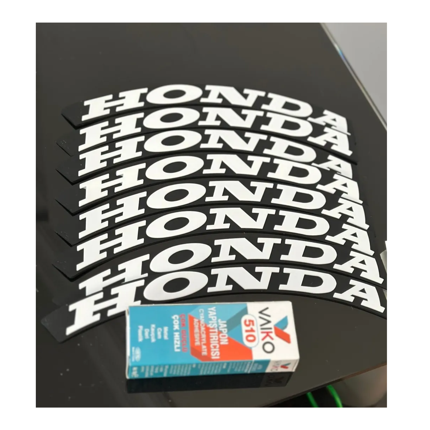 Nk Motors Üniversal Motorsiklet Lastik Yazısı Honda