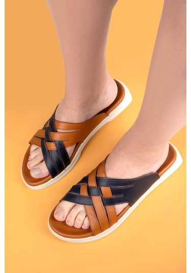 Croes Hakiki Deri Erkek Terliği, Hakiki Deri Terlik, Ortopedik Taban Terlik, Hafif Deri Terlik Taba