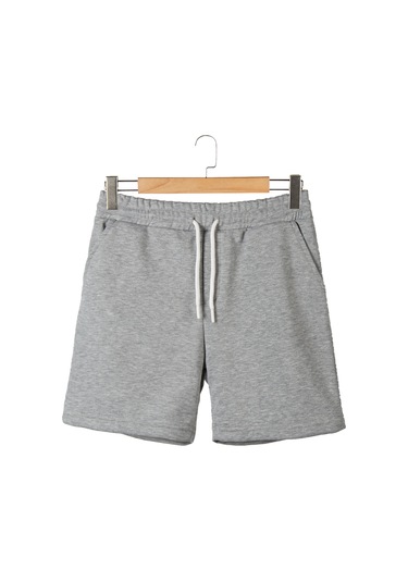 Terapi Men 2'li Erkek Gri - Mavi Basic Regular Fit Şort & Bermuda Gri-mavi