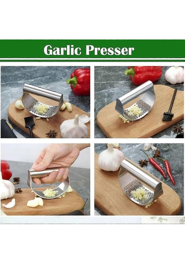 Paslanmaz Çelik Sarımsak Presi, Sarımsak Presi Salıncaklı Ağır Hi Çok Renkli