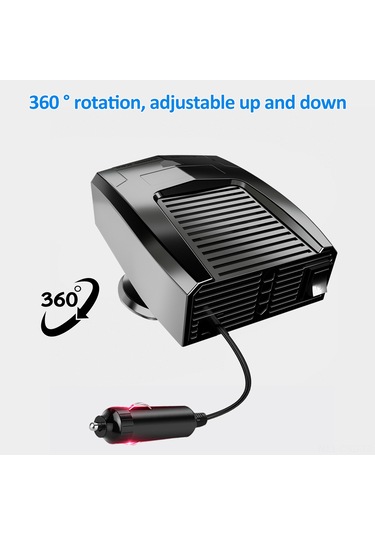 Samdoo 12v Araç Isıtıcı Ve Soğutucu - 150w Taşınabilir Hızlı Defrost Cihazı Çakmaklı