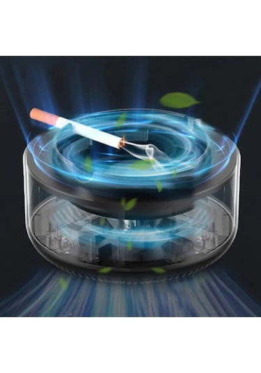 Dumanı İçine Çeken Kül Tablası Dumanı Ve Kokuyu Hapseden Küllük Akıllı Kül Tablası Kokusuz Küllük