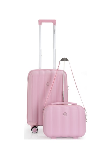 Mçs Polipropilen 2li Valiz Seti Kabin & Makyaj V305 S21yy1000073-set 00070 Pudra