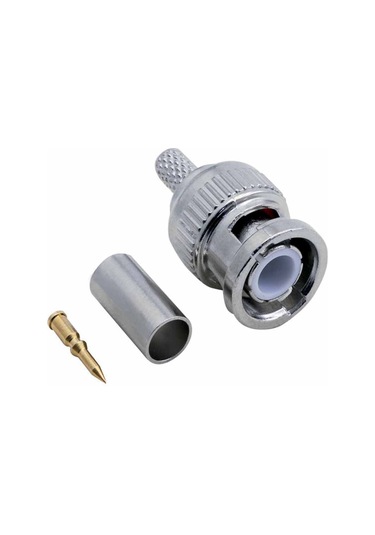 Bnc Fiş Erkek Sıkmalı Konnektör Rg 58 Tip 5023