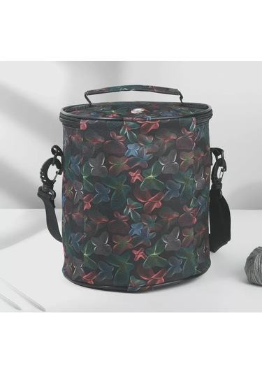 Scandi Dom Projeden Yapılan Çorba Topu Şeklindeki Örgü Ve El İşleri Çantası 208428725