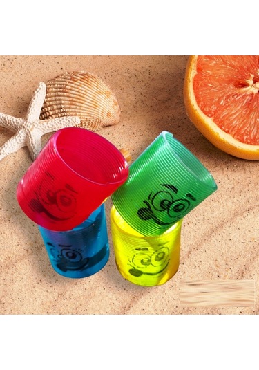 4 Pcs Funyy Magıc Sprıng 4 Adet Renkli Stres Yayı Dil Çıkartan Emoji Stres Yayı Stres Oyuncakları