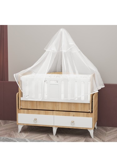 Garaj Home Karmen Beşik Aytaşı - Uyku Seti Kombinli Beyaz