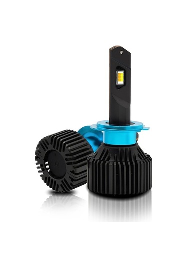 Pazly H7 Ip67 Su Geçirmez Araba Led Far Ampulü Gri - Yüksek Kalite