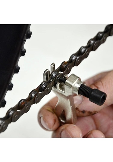 Homyl Bisiklet Dağ Bisikleti Outdoor Için Mini Zinciri Gümüş