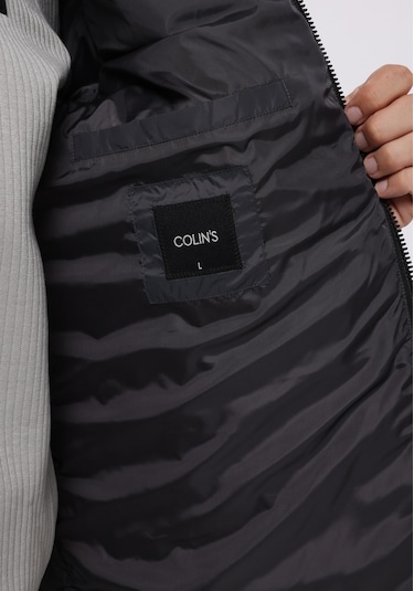 Colins Slim Fit Erkek Antrasit Mont Cl1076511 Q1.v1 Ant Antrasit