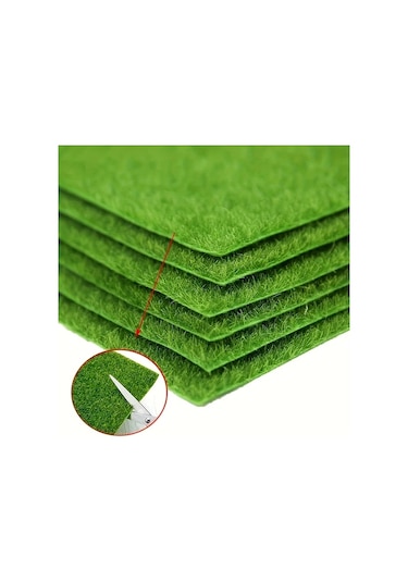 Willowhaven 5 Adet Miniature Peri Bahcesi Cubuk 6x6 Yapay Yesillik Dıy Dekor Hediye Diğer