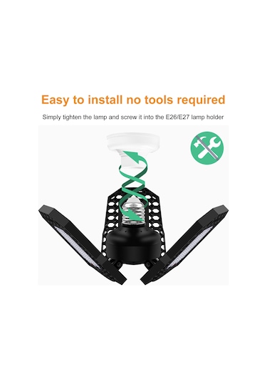 Konesam Yaprak Desenli Çift Katlı Led Bitki Büyüme Lambası, Kırmızı-mavi Spektrum, 144 Led, Seracılık Fide Yetiştirme Için Uygun Gösterildiği Gibi