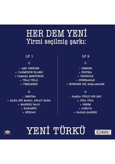 Yeni Türkü - Her Dem Yeni 2 Plak