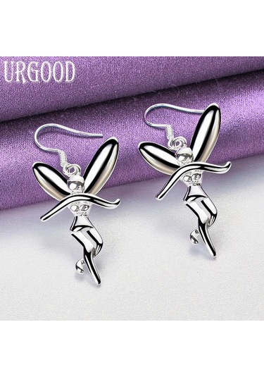 925 Ayar Gümüş Büyüleyici Küpe Moda Takı