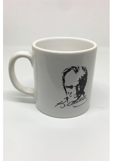 Lebron Atatürk Baskılı Porselen Kupa Bardak Çok Renkli