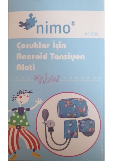 Nimo HS-20C Mekanik Üst Koldan Ölçer Çocuk Tansiyon Aleti