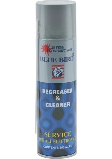 Bluebird Degreaser Yağsız Kontak Sprey 250 Ml.