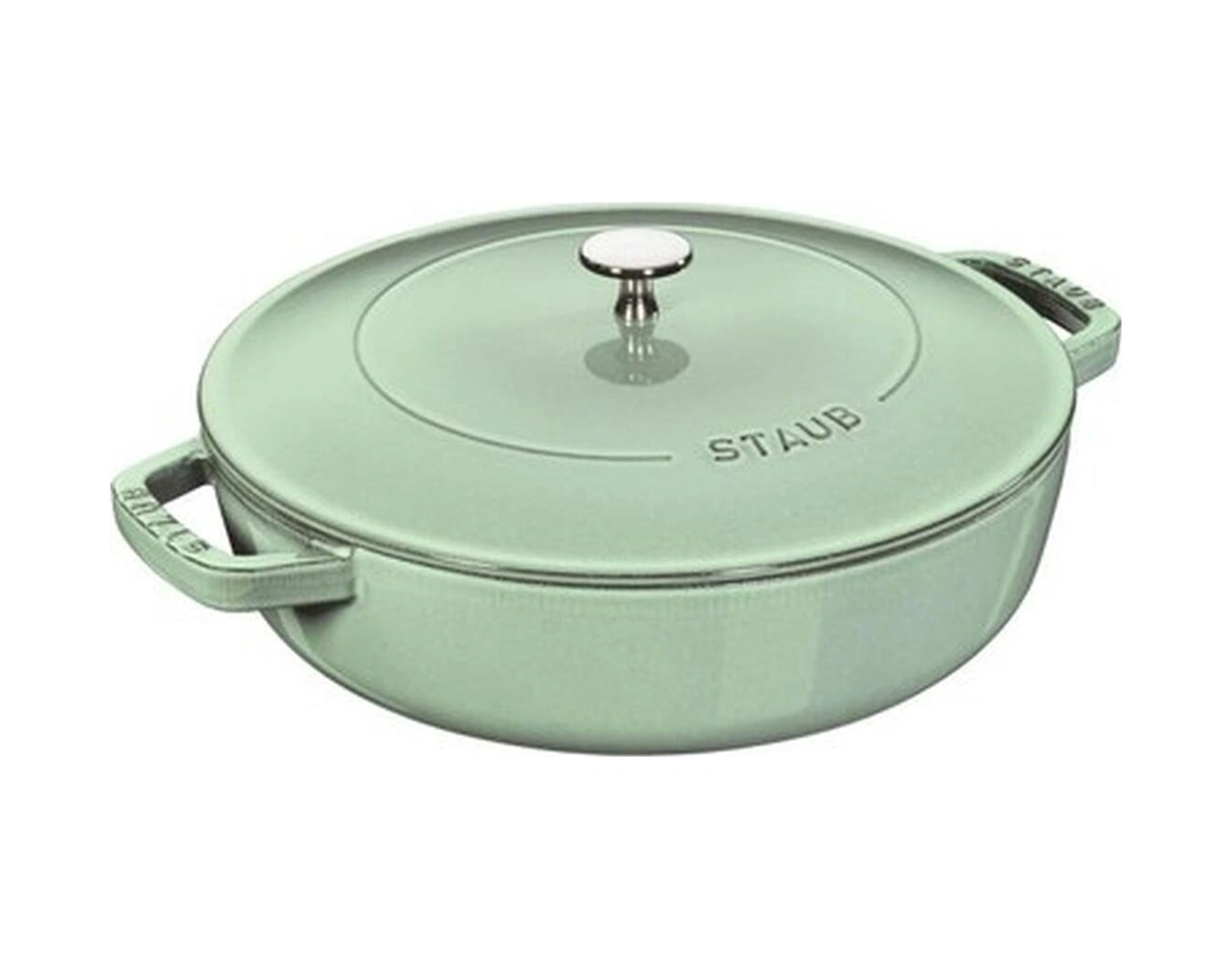 Staub La Cocotte 28 Cm Demir Döküm Sote Tenceresi Chistera Adaçayı Bakır - Siyah