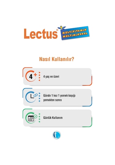 Lectus Multivitamin Multimineral Şurup 200 ML