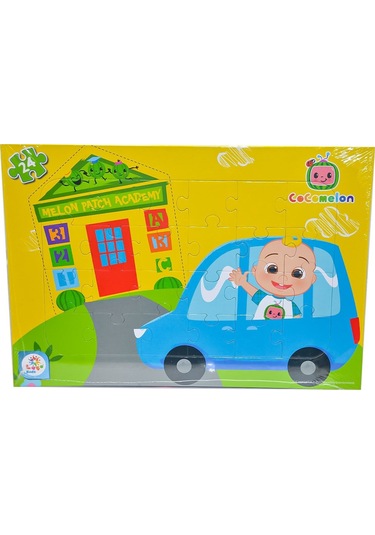 Utku Oyuncak Co7796 Cocomelon 24 Parça Frame Seyahat Puzzle