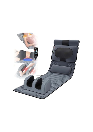 Masaj Yatağı, Tüm Vücut Masaj Aleti, Mat Masaj Yatağı Gri