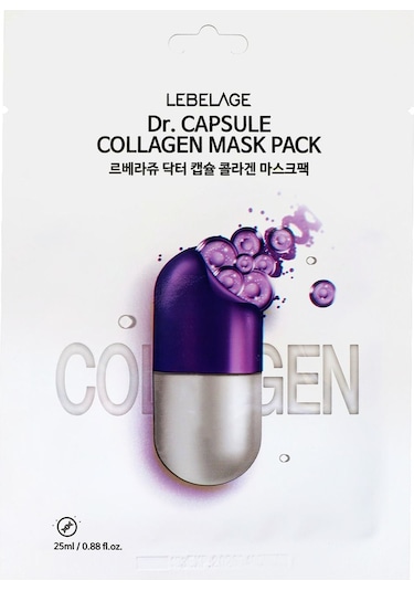 Lebelage Kapsül Kolajen Kağıt Maske Lebelage Dr. Capsule Collagen Mask Pack