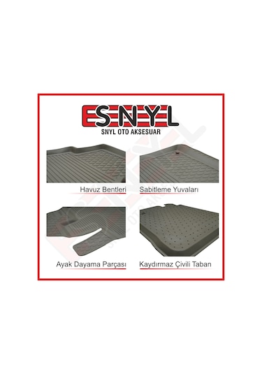 Honda Civic Sdn Fd6 2007-2011 Refref 4D Araca Özel Havuzlu Paspas