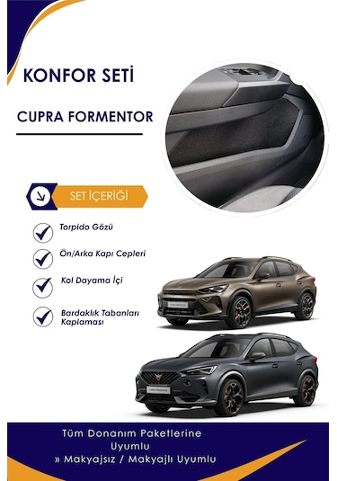 Duca Cupra Formentor Uyumlu Torpido Konfor Seti