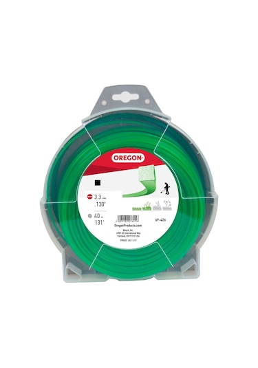 Oregon Misina 3.3Mm 40Metre Yeşil 4 Köşe Kare Misine