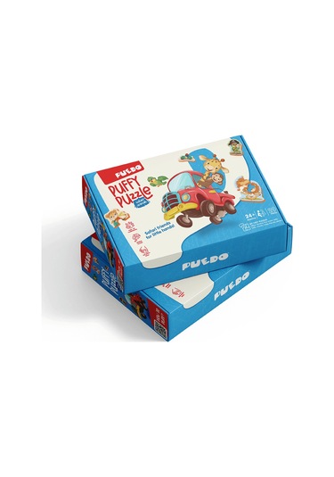 Puedo Puffy Puzzle Safari Animals